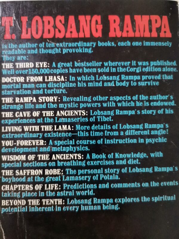 Lobsang Rampa Bundle (7 Books) secondhand book