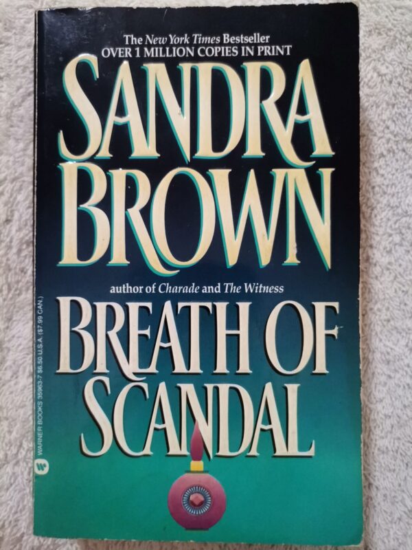 Breath Of Scandal – Sandra Brown secondhand book