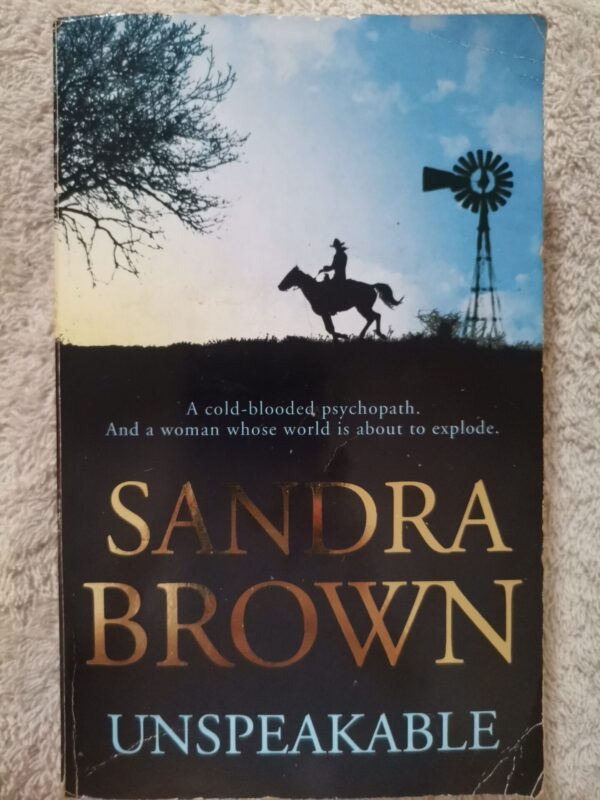 Unspeakable – Sandra Brown secondhand book