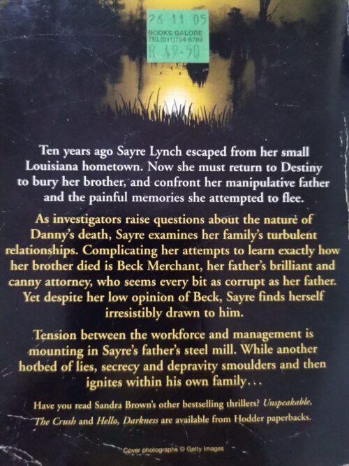 White Hot – Sandra Brown secondhand book