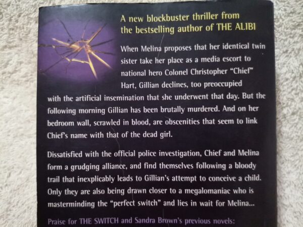 The Switch – Sandra Brown secondhand book