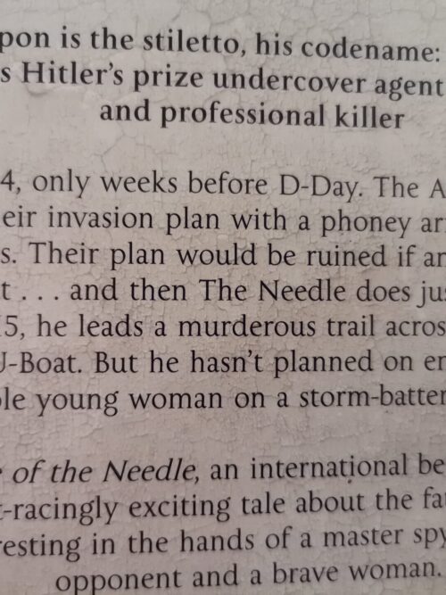 Eye Of The Needle – Ken Follett secondhand book