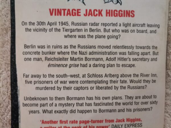 17733938620215228655759521785779 The Valhalla Exchange – Jack Higgins secondhand book