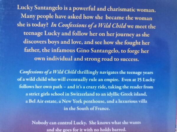 Confessions Of A Wild Child – Jackie Collins secondhand book