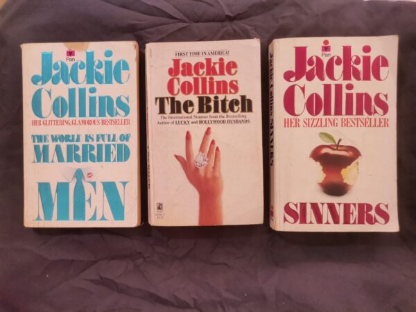 Jackie Collins Bundle (3 Books) secondhand book