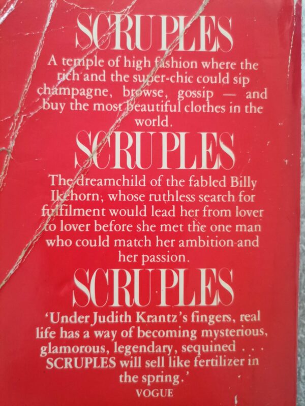 Scruples Bundle – Judith Krantz secondhand book