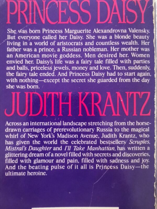 Princess Daisy – Judith Krantz secondhand book