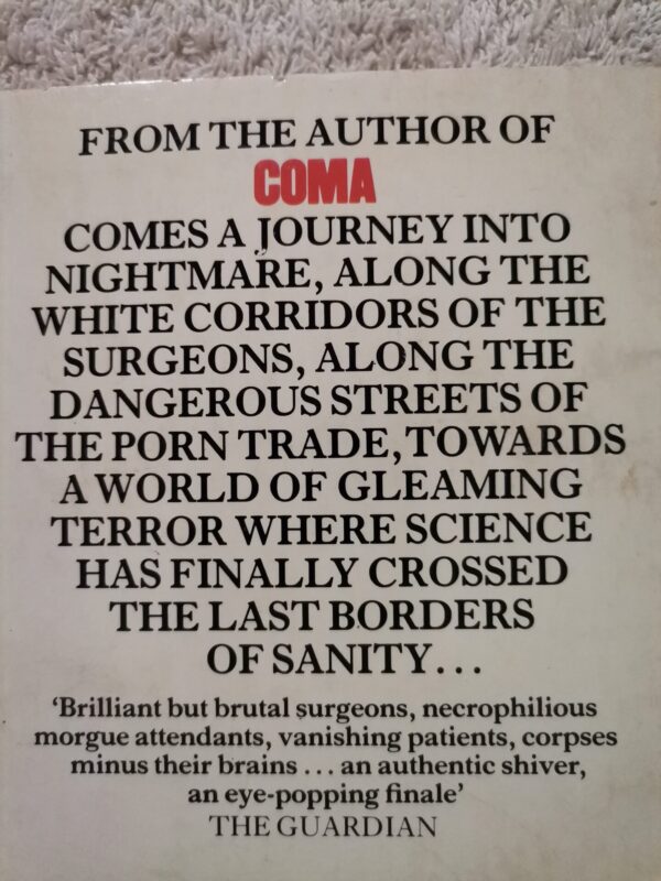 Brain – Robin Cook secondhand book