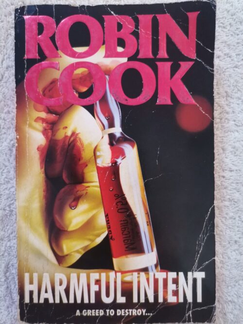 Harmful Intent – Robin Cook secondhand book