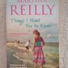Things I Want You To Know – Martina Reilly secondhand book
