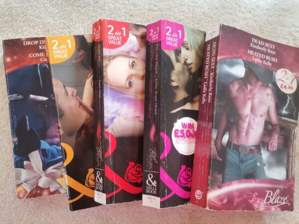 Mills & Boon Blaze Bundle (5 Double Books) secondhand book