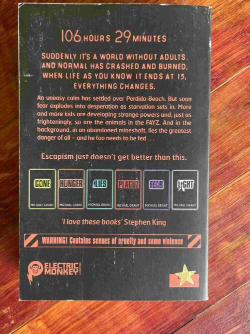 Hunger – Michael Grant secondhand book