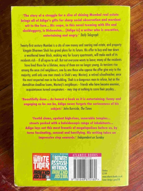 Last Man In Tower – Aravind Adiga secondhand book