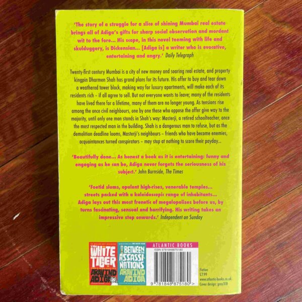 Last Man In Tower – Aravind Adiga secondhand book