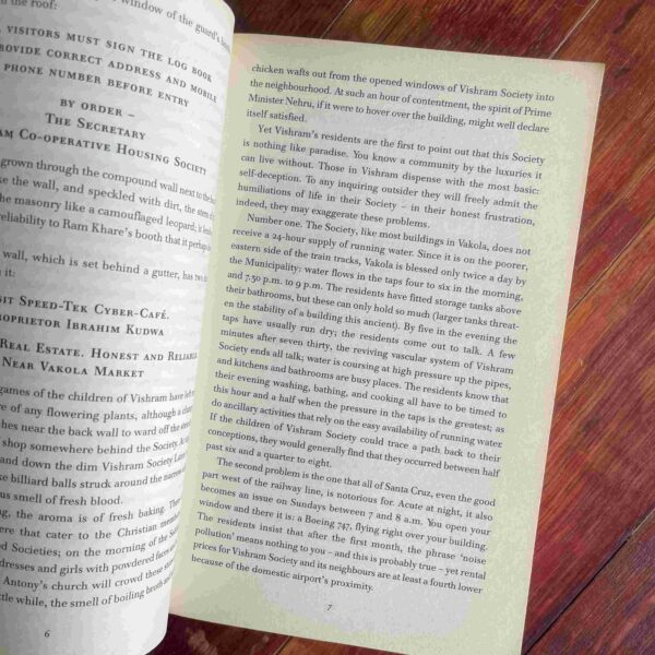 Last Man In Tower – Aravind Adiga secondhand book