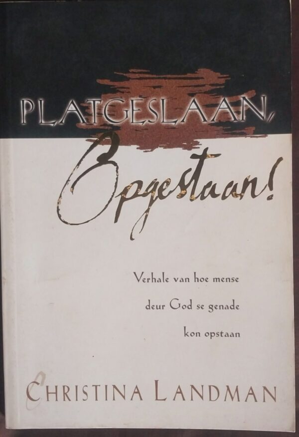 Platgeslaan, Opgestaan – Christina Landman secondhand book