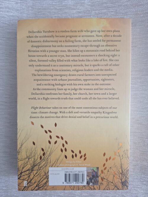 Flight Behaviour – Barbara Kingslover secondhand book