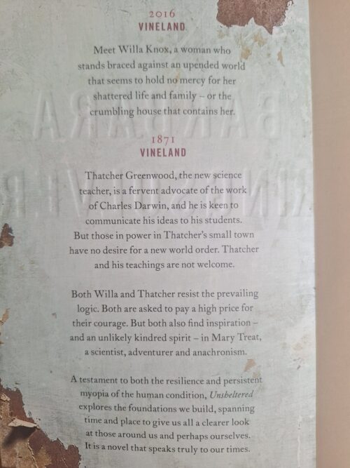 Unsheltered – Barbara Kingsolver secondhand book