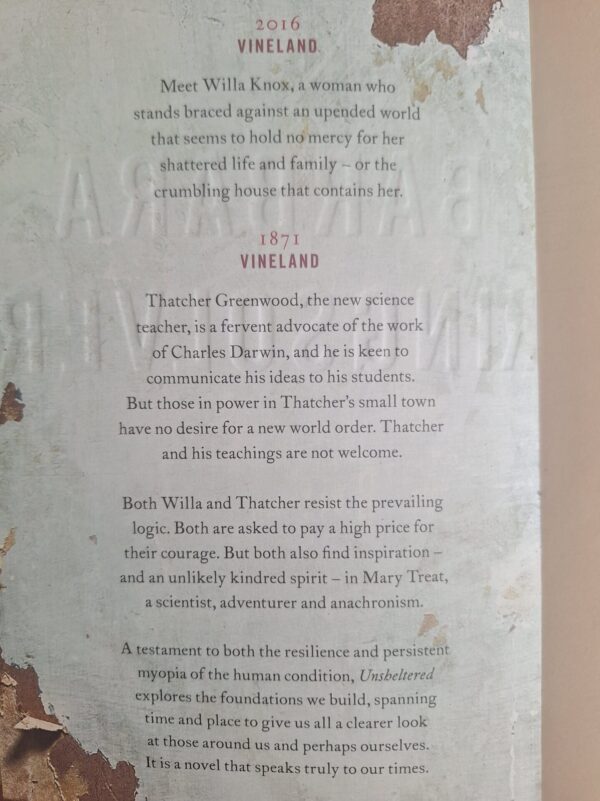 Unsheltered – Barbara Kingsolver secondhand book