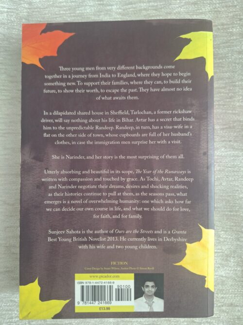 The Year Of The Runaways – Sunjeev Sahota secondhand book