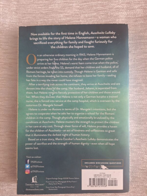 Auschwitz Lullaby – Mario Escobar secondhand book