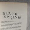 Black Spring – Alison Croggon secondhand book