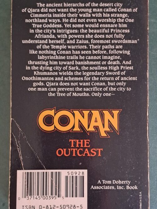 Conan: The Outcast – Leonard Carpenter secondhand book