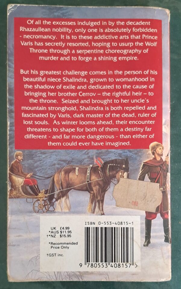 The Wolf of Winter – Paula Volsky secondhand book