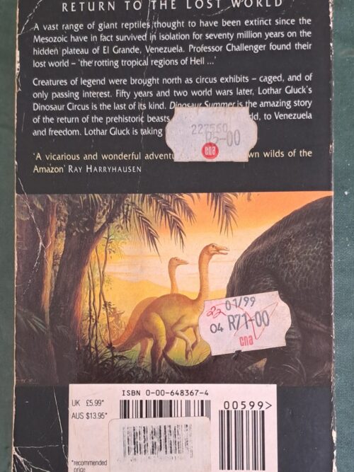 Dinosaur Summer – Greg Bear secondhand book