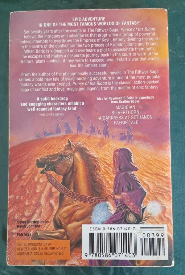 20260306_102010 Prince Of The Blood – Raymond E. Feist secondhand book