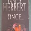 Once… – James Herbert secondhand book