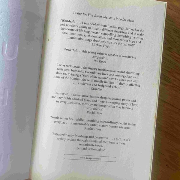Turning for Home Barney Norris secondhand book