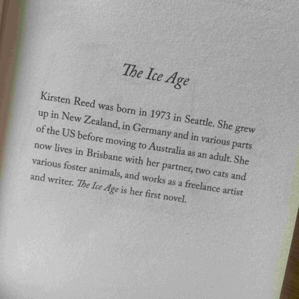 The Ice Age – Kirsten Reed secondhand book