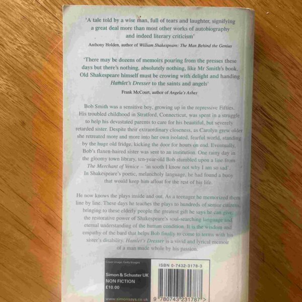 Hamlet’s Dresser – Bob Smith secondhand book