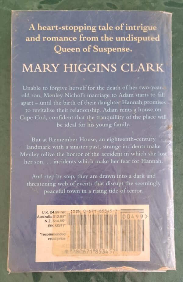 Remember Me – Mary Higgins Clark secondhand book
