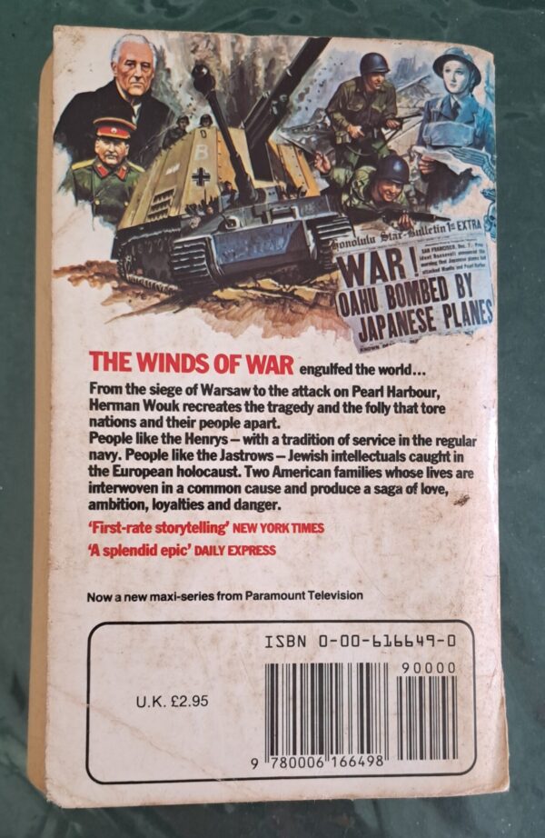 The Winds Of War – Herman Wouk secondhand book