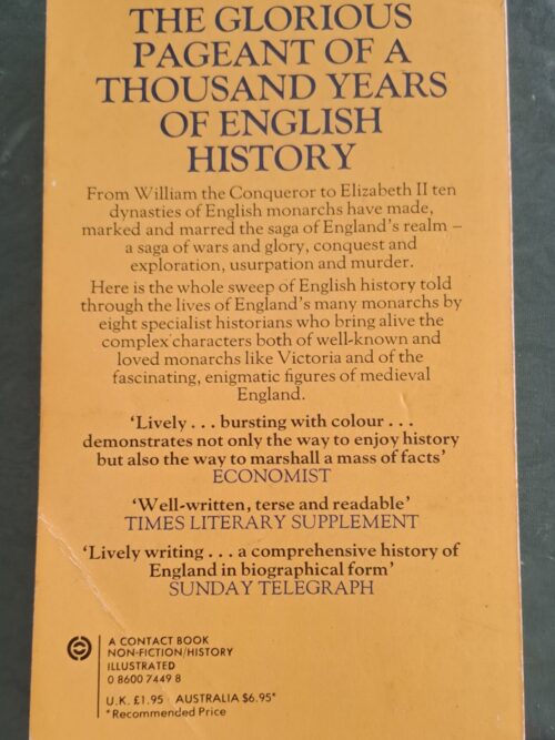 The Lives Of The Kings And Queens Of England – Antonia Fraser secondhand book
