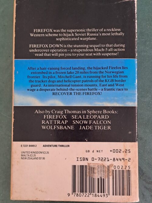 Firefox Down – Craig Thomas secondhand book