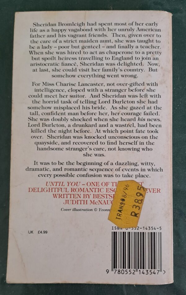 20260308_092214 Until You – Judith McNaught secondhand book