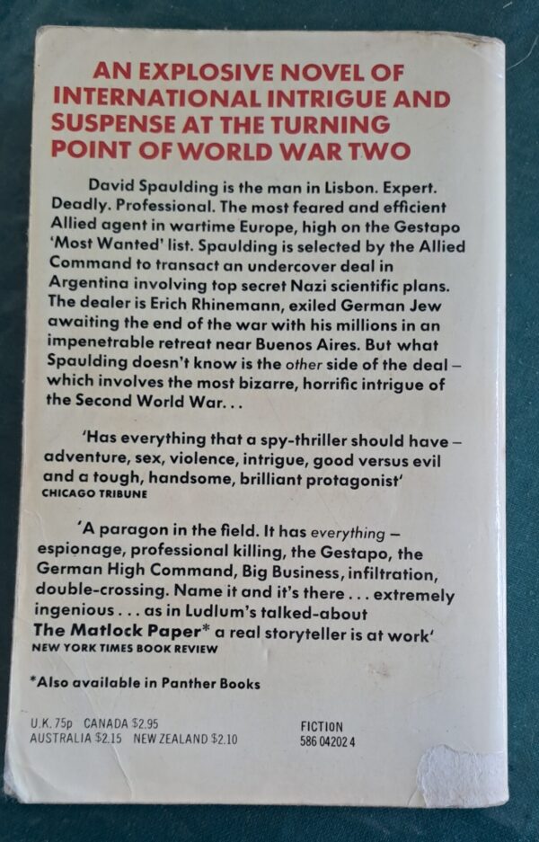 The Rhinemann Exchange – Robert Ludlum secondhand book