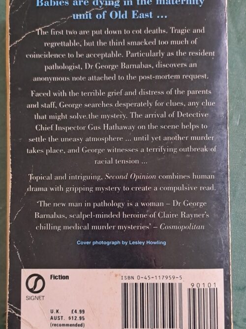 Second Opinion – Claire Rayner secondhand book
