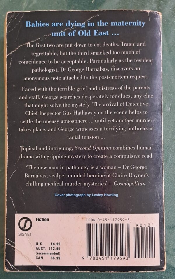 Second Opinion – Claire Rayner secondhand book