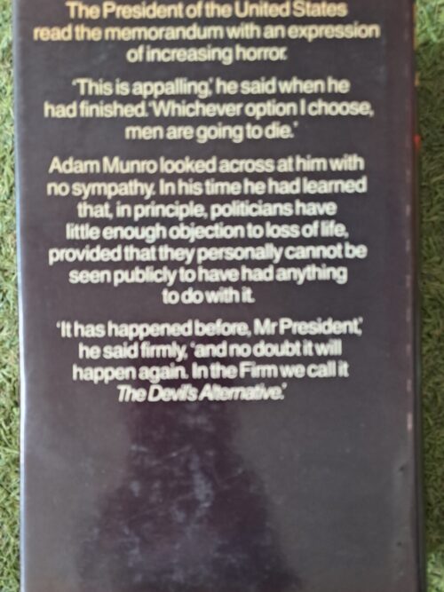 The Devil’s Alternative – Frederick Forsyth secondhand book