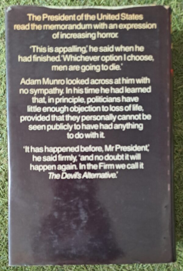 The Devil’s Alternative – Frederick Forsyth secondhand book