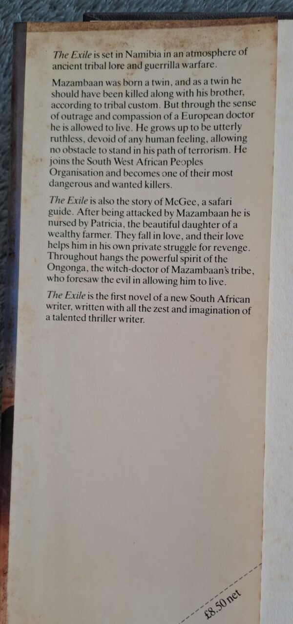 The Exile – Peter Essex secondhand book