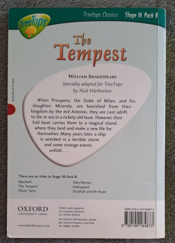 20260311_161011 The Tempest – William Shakespeare secondhand book