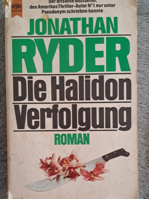 Die Halidon Verfolgung – Jonathan Ryder (German) secondhand book
