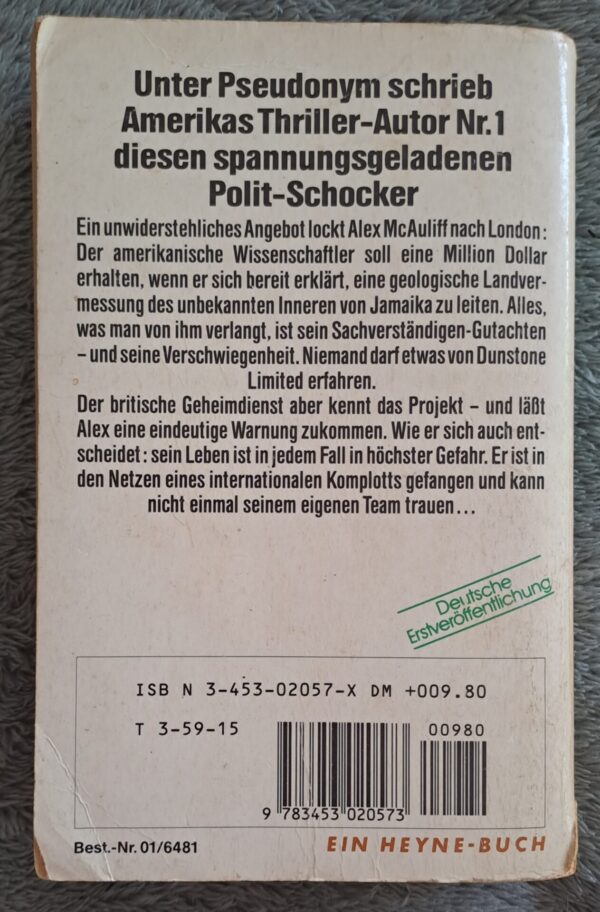 20260311_161312_091352 Die Halidon Verfolgung – Jonathan Ryder (German) secondhand book