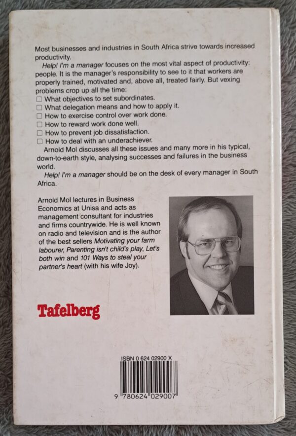 Help! I’m A Manager – Arnold Mol secondhand book