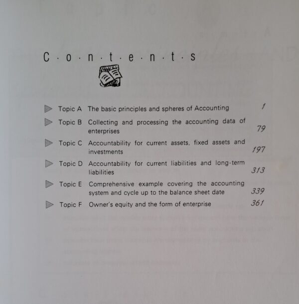 Accounting 1: Accounting Concepts, Principles And Procedures – University Of South Africa secondhand book